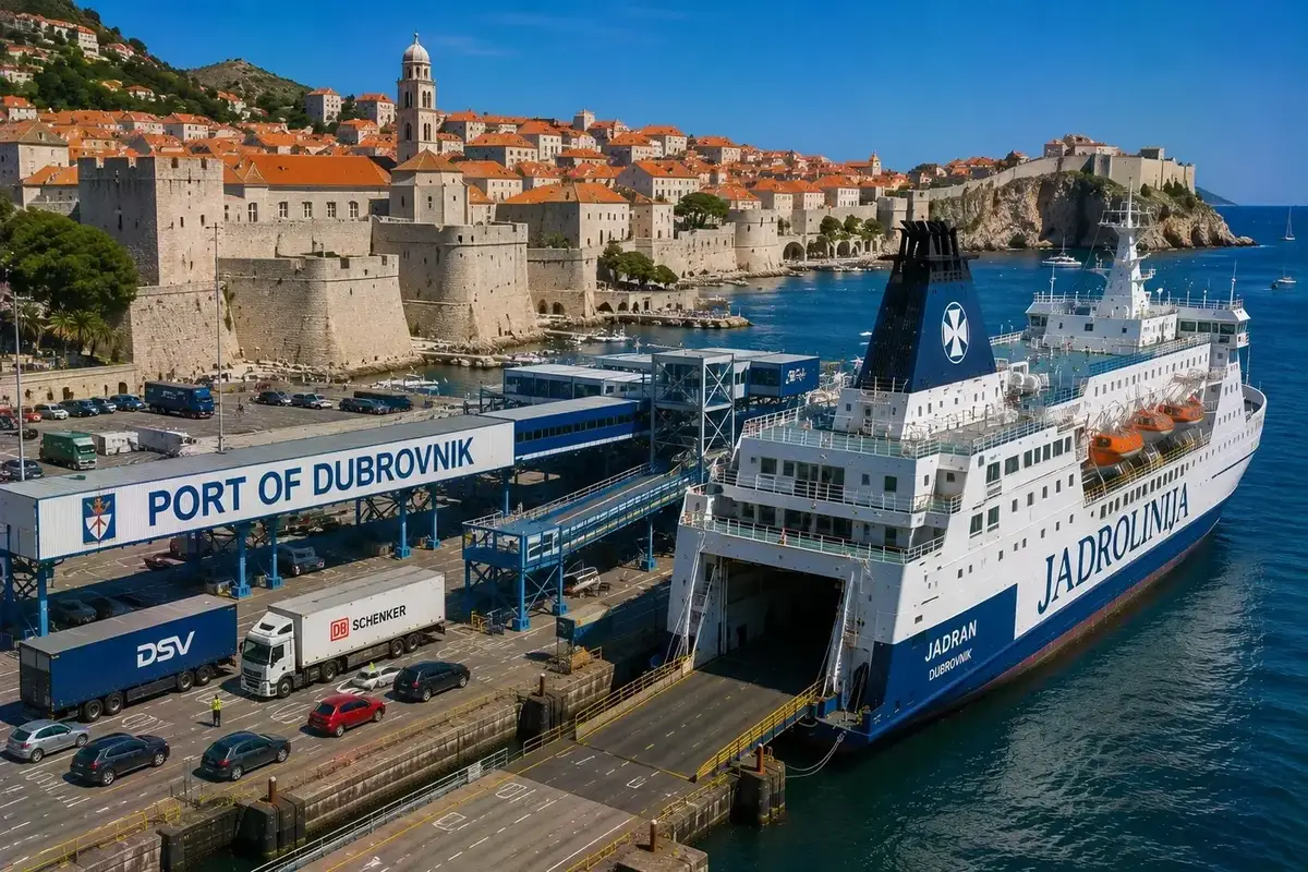 Dubrovnik πλοίο προορισμός
