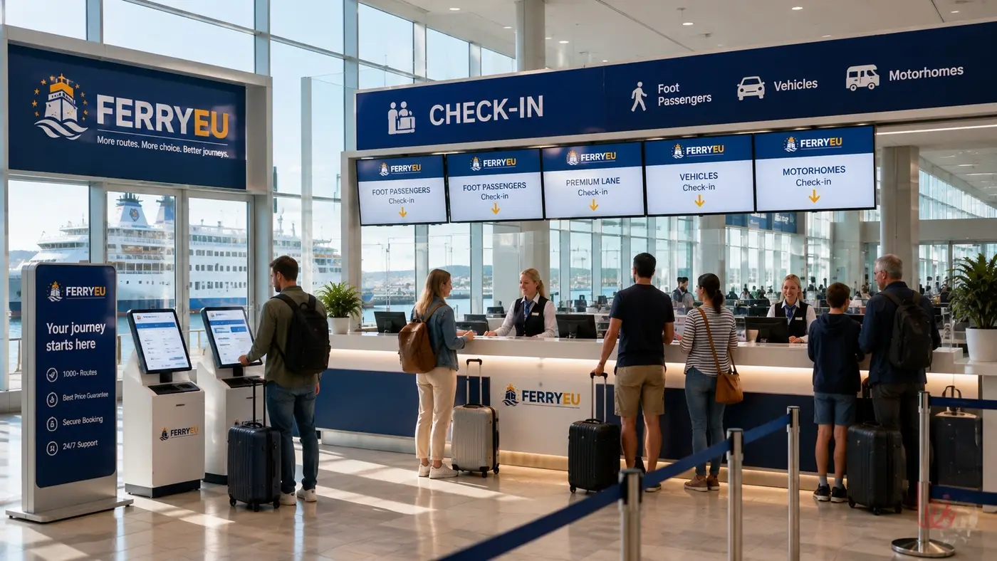 Παράδειγμα διαδικασίας check-in και επιβίβασης
