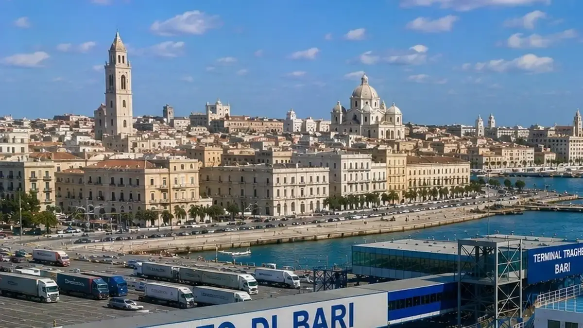 Πλοίο στη γραμμή Μπάρι – Split