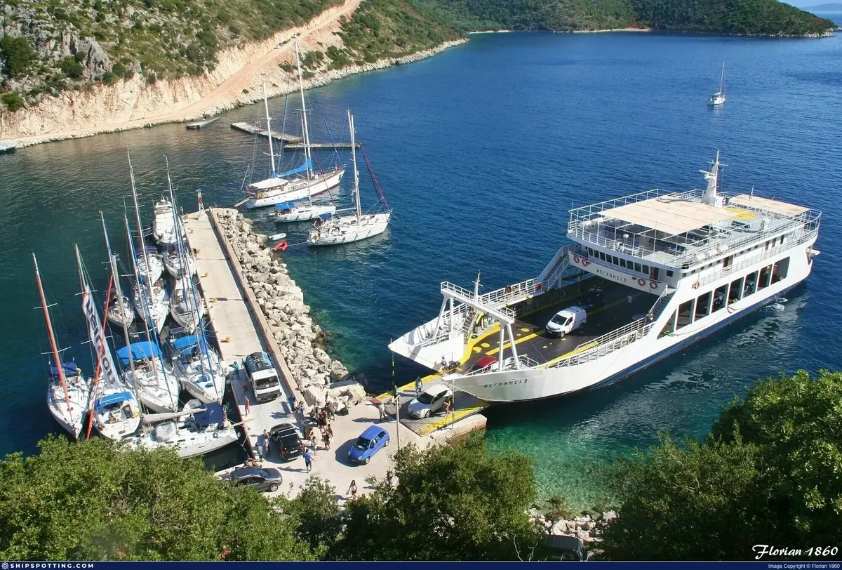 Ακτοπλοϊκός προορισμός Φρίκες, Ιθάκη