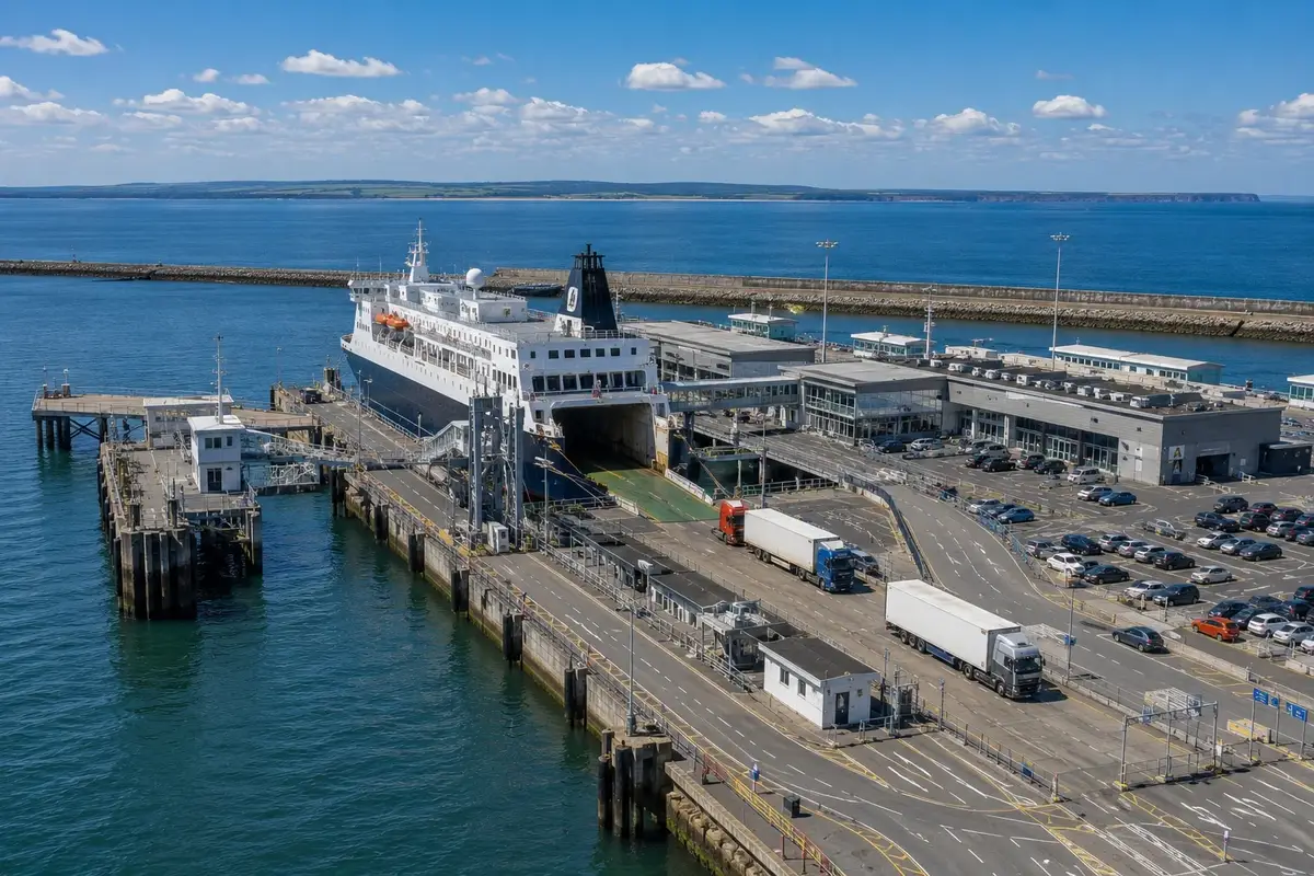 Southampton πλοίο τερματικός και παραλιακή ζώνη