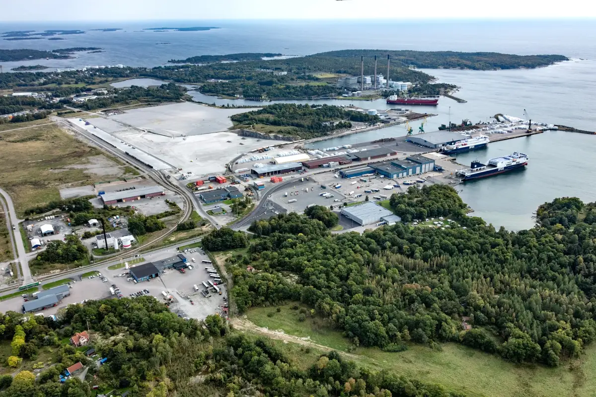 Άφιξη στον προορισμό Karlshamn