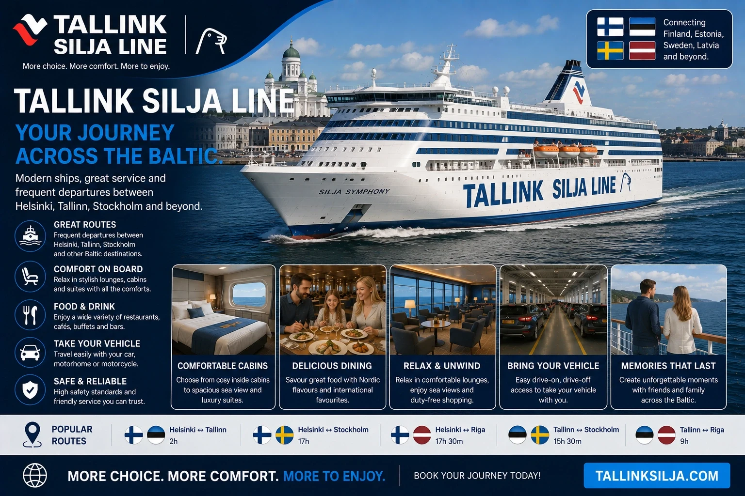Πλοίο της Tallink Silja Line